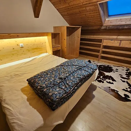 Lägenhet Le Flocon Chaud Sauna