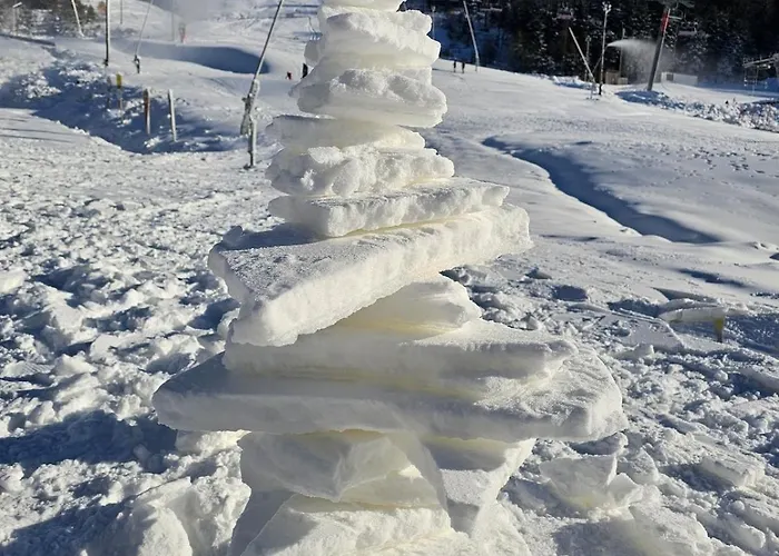 Lägenhet Le Flocon Chaud Sauna