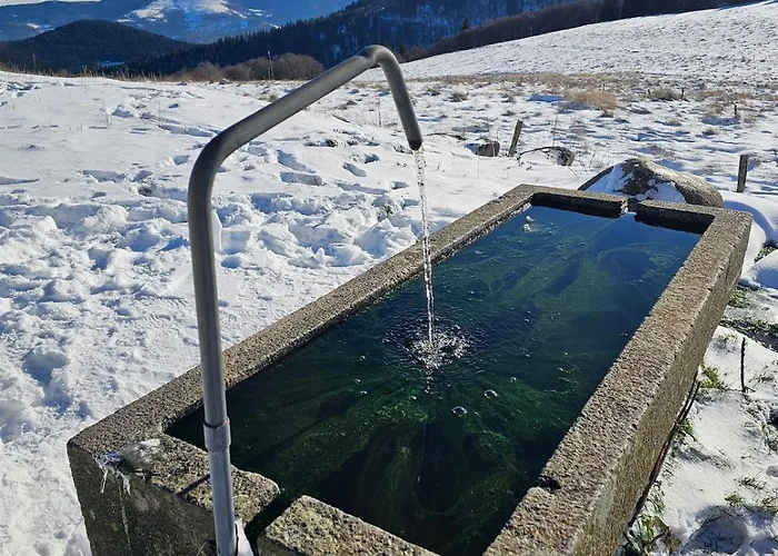 Le Flocon Chaud Sauna Lägenhet La Bresse